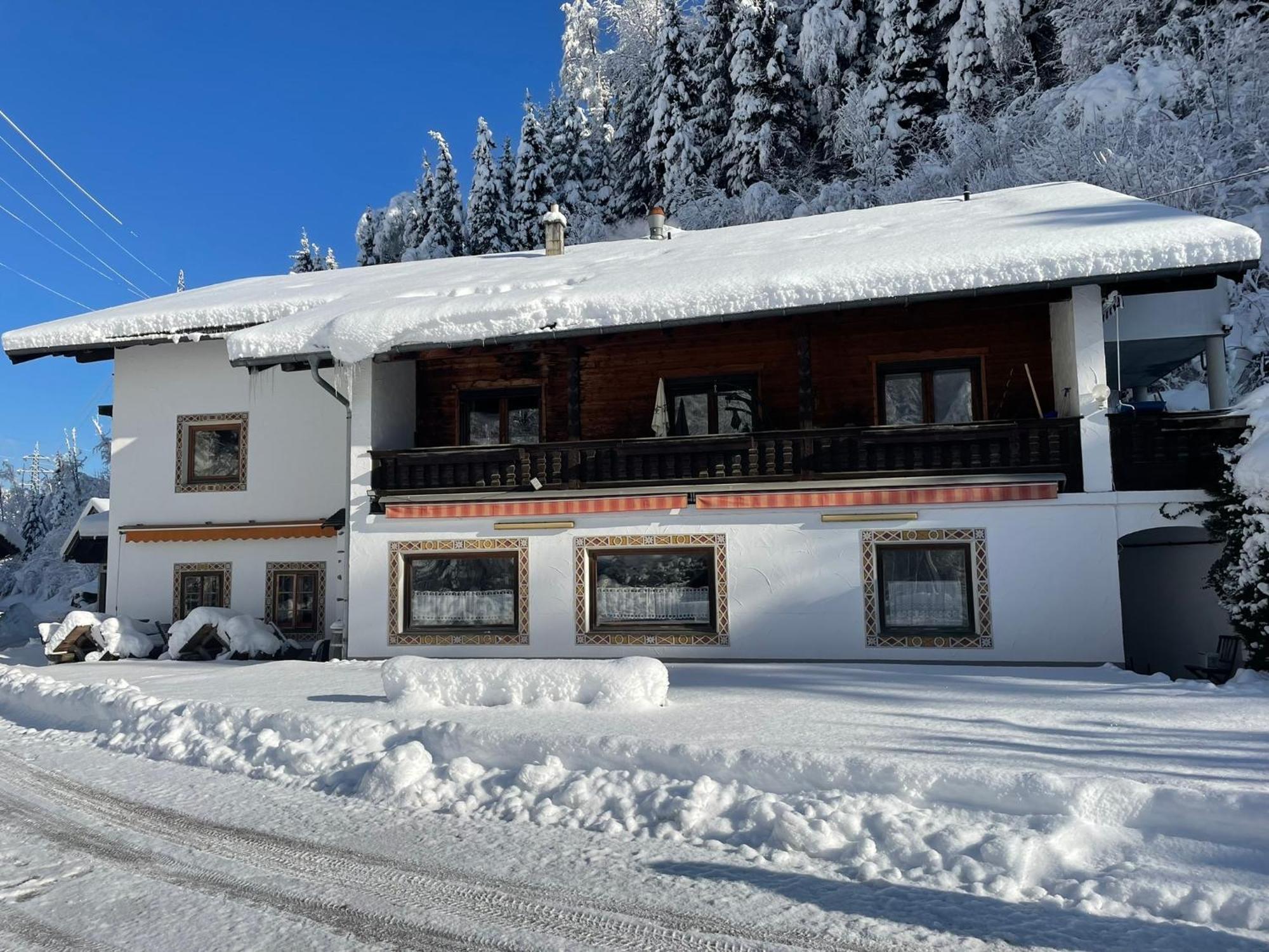 Gasthof Kirchbrücke Mieders Exterior foto
