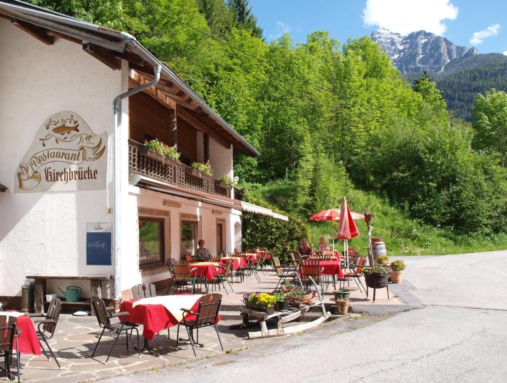 Gasthof Kirchbrücke Mieders Exterior foto